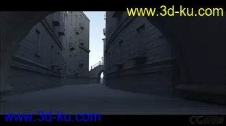 3D打印模型The Streets of Tuscany  西方欧式古堡建筑的图片
