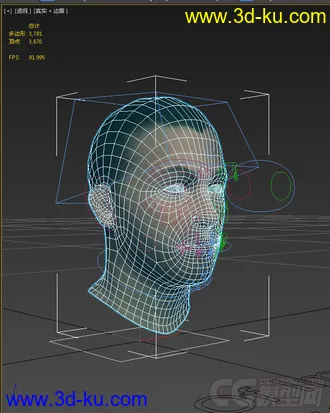 3D打印模型男人头，免费写实的图片