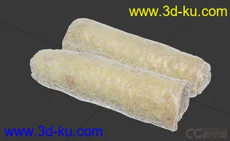 3D打印模型中国传统美食 超写实 春卷 Spring Roll的图片