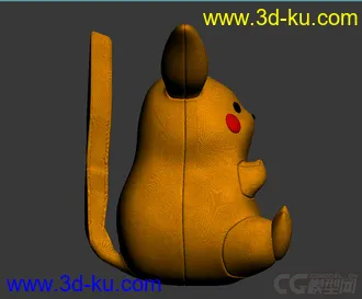 3D打印模型皮卡丘的图片