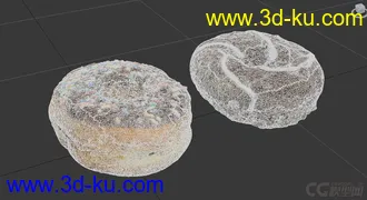 3D打印模型写实 甜甜圈 面包圈  donut的图片