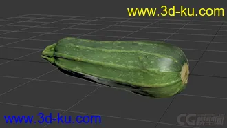 3D打印模型西葫芦 Zucchini的图片