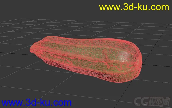 西葫芦 Zucchini模型的图片2