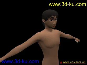 3D打印模型男人(绑定+表情)的图片