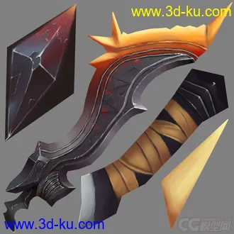3D打印模型闲时的作品的图片
