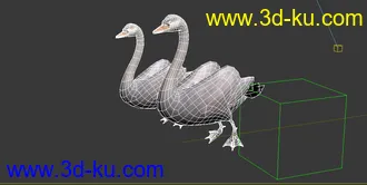 3D打印模型天鹅的图片