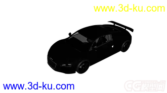 3D打印模型奥迪汽车，带绑定，的图片
