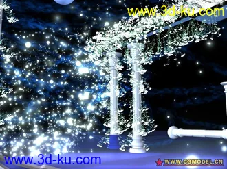 3D打印模型柱子的图片