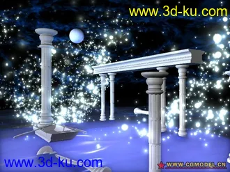 3D打印模型柱子的图片
