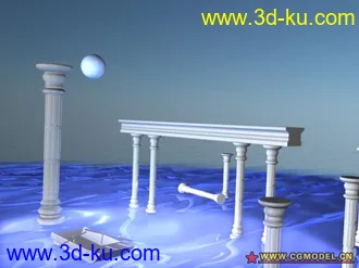 3D打印模型柱子的图片