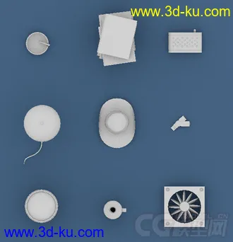 [Blender模型]一些小物件的图片