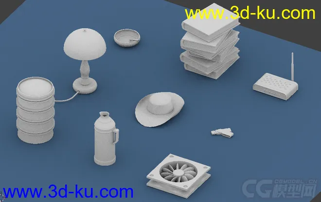 [Blender模型]一些小物件的图片1