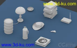 [Blender模型]一些小物件的图片