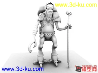 一个怪人模型……o(∩_∩)o的图片