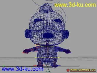 3D打印模型男娃(绑定+表情)的图片