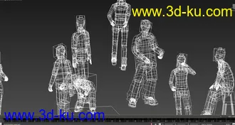 3D打印模型老人-小孩-婴儿车-人物的图片