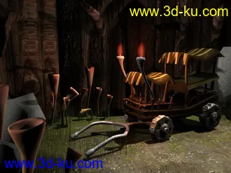 3D打印模型游戏场景的图片
