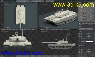 [blender模型]ztz-99的图片