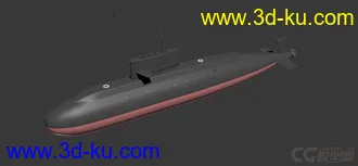 3D打印模型元级潜艇  yuan-class submarine的图片