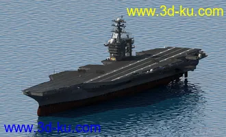 3D打印模型写实的航空母舰免费给大家的图片