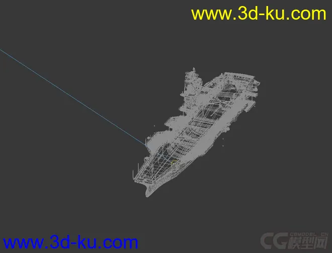 写实的航空母舰免费给大家模型的图片1