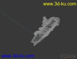 3D打印模型写实的航空母舰免费给大家的图片