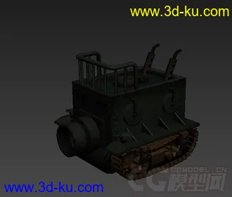 3D打印模型坦克的图片