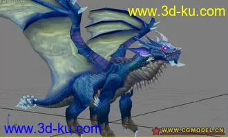 蓝龙模型的图片