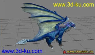 蓝龙模型的图片