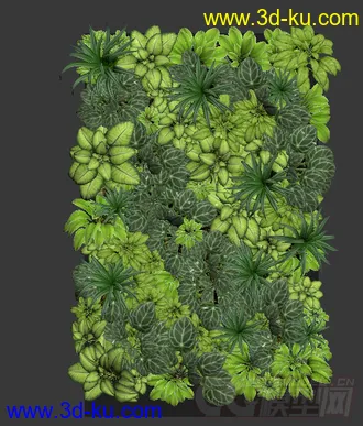 3D打印模型植物-多肉-盆栽的图片