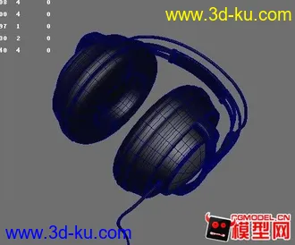 3D打印模型一个大耳机 o(∩_∩)o ……的图片