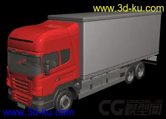 3D打印模型货车的图片