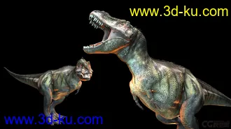 3D打印模型雷克萨斯暴龙，恐龙，远古爬行类，怪兽，史前动物，写实恐龙，的图片