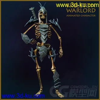 3D打印模型骷髅督军骷髅督军骷髅督军的图片