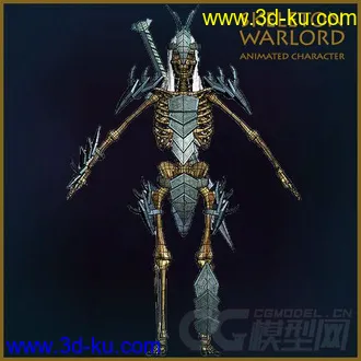 3D打印模型骷髅督军骷髅督军骷髅督军的图片