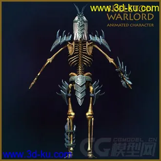 3D打印模型骷髅督军骷髅督军骷髅督军的图片