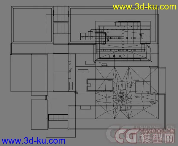 CS白房场景模型的图片4