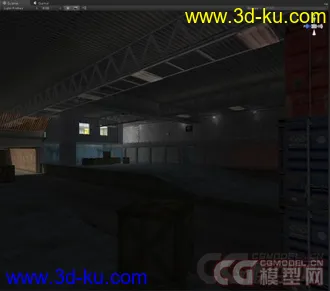 3D打印模型CS白房场景的图片