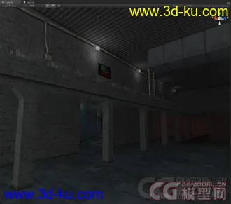 3D打印模型CS白房场景的图片