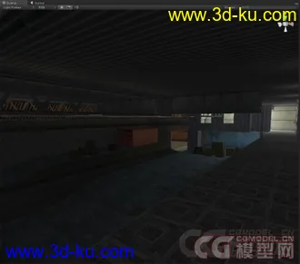 3D打印模型CS白房场景的图片