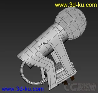 3D打印模型灯泡人带插头-带原始布线的图片