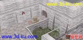 3D打印模型cs吊桥场景的图片