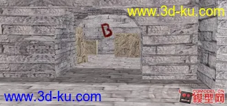 3D打印模型cs吊桥场景的图片