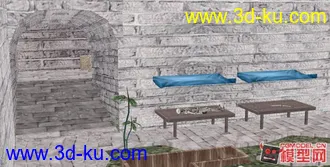 3D打印模型cs吊桥场景的图片