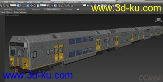 3D打印模型火车的图片