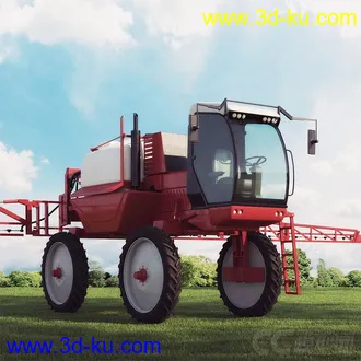 3D打印模型机械类-铲车-挖掘车-拖拉机-吊车-推土机的图片