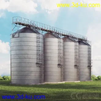 3D打印模型机械类-铲车-挖掘车-拖拉机-吊车-推土机的图片