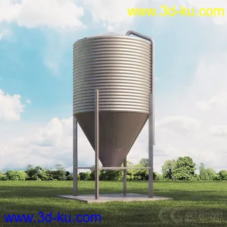 3D打印模型机械类-铲车-挖掘车-拖拉机-吊车-推土机的图片