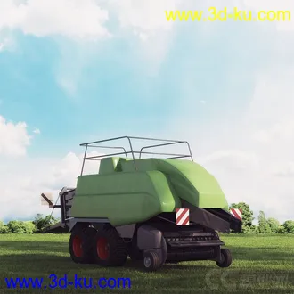 3D打印模型机械类-铲车-挖掘车-拖拉机-吊车-推土机的图片