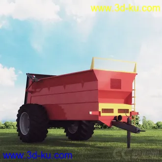 3D打印模型机械类-铲车-挖掘车-拖拉机-吊车-推土机的图片